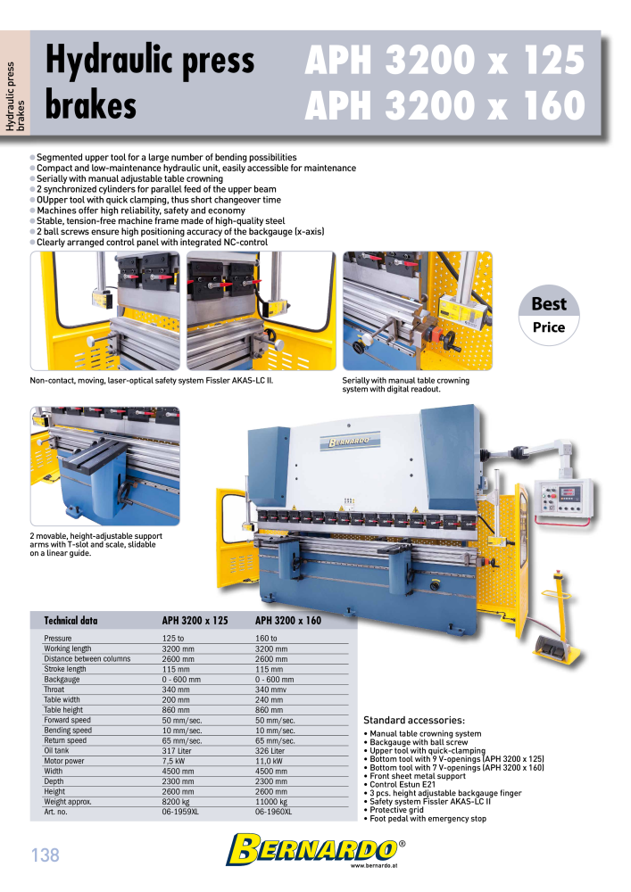 Bernardo general catalog sheet metal working NO.: 2594 - Page 140