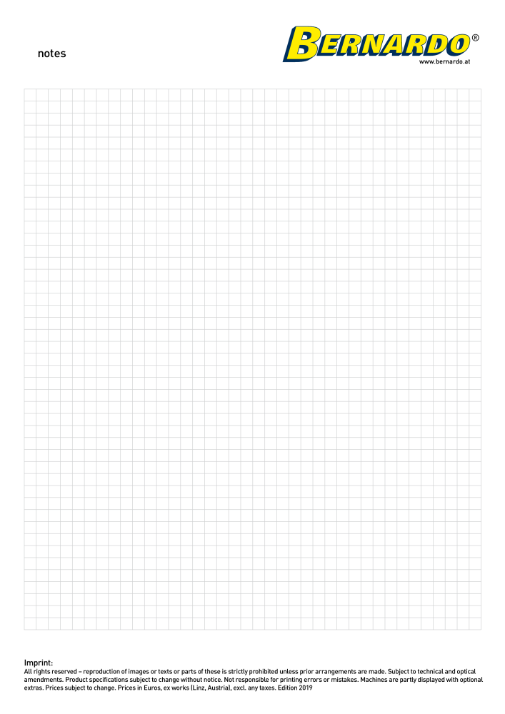 Bernardo general catalog sheet metal working Nº: 2594 - Página 158