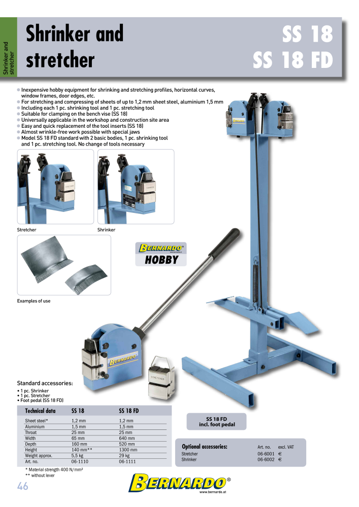 Bernardo general catalog sheet metal working NO.: 2594 - Page 48