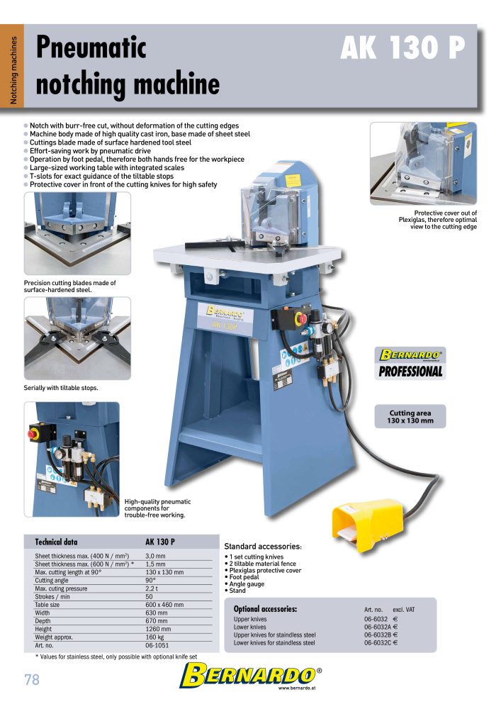 Bernardo general catalog sheet metal working NR.: 2594 - Seite 80