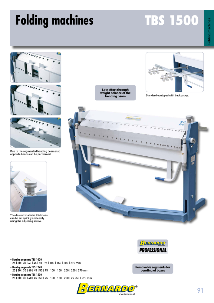 Bernardo general catalog sheet metal working NO.: 2594 - Page 93