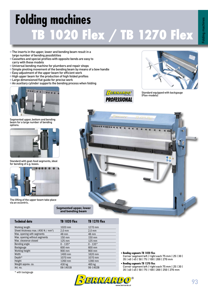 Bernardo general catalog sheet metal working NO.: 2594 - Page 95