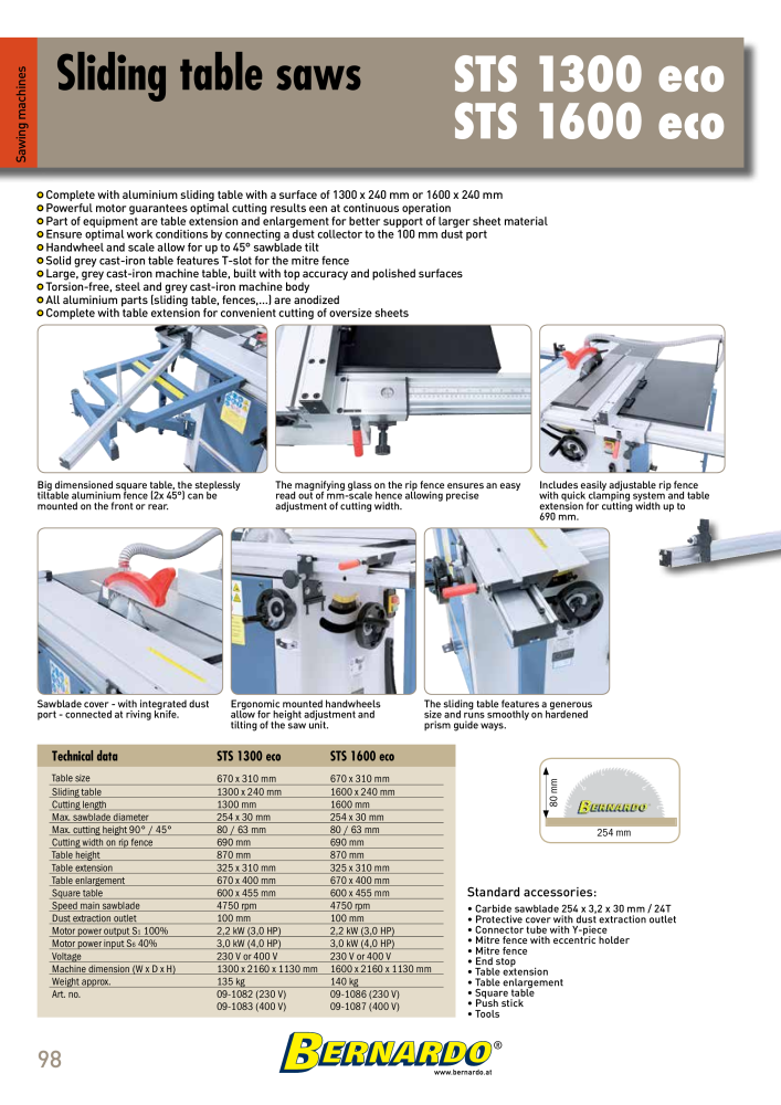 Bernardo general catalog wood NO.: 2596 - Page 100