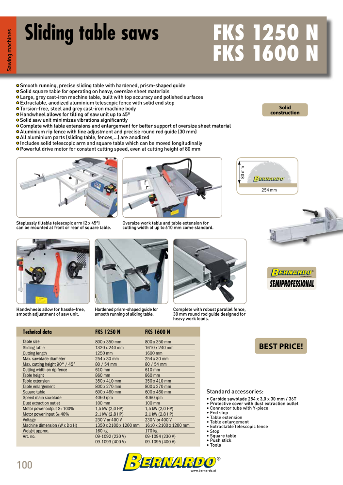 Bernardo general catalog wood NO.: 2596 - Page 102