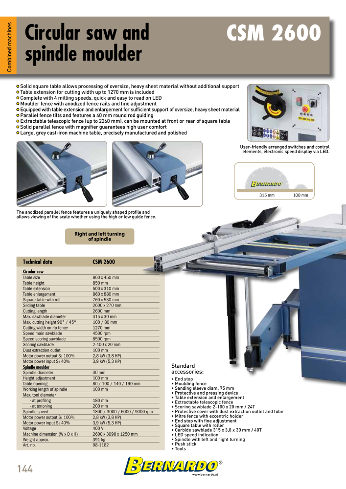 Bernardo general catalog wood NR.: 2596 - Strona 146