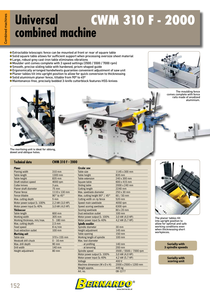 Bernardo general catalog wood NR.: 2596 - Strona 154