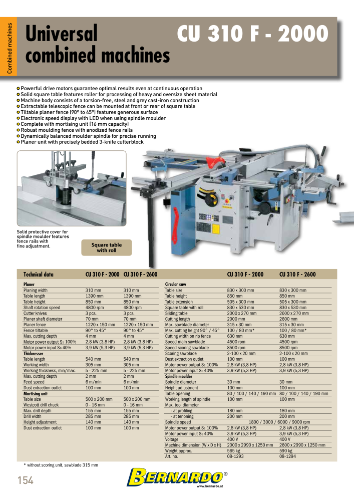 Bernardo general catalog wood NR.: 2596 - Strona 156