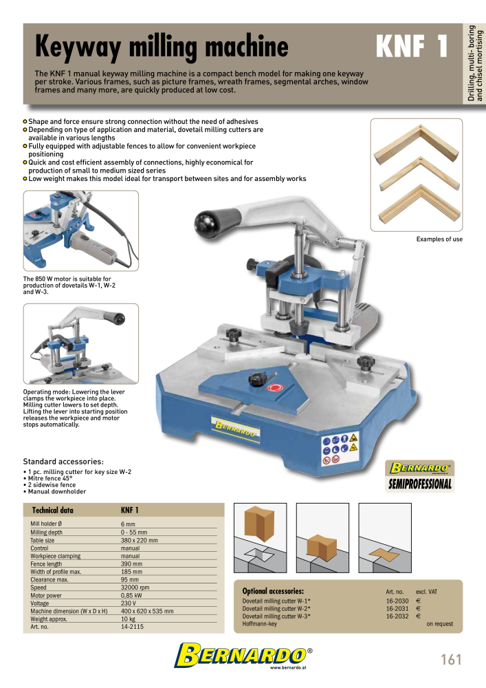 Bernardo general catalog wood NR.: 2596 - Seite 163