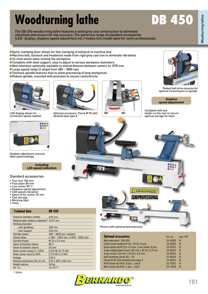 Bernardo general catalog wood NR.: 2596 - Strona 183