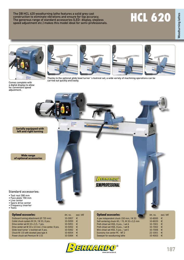 Bernardo general catalog wood NO.: 2596 - Page 189