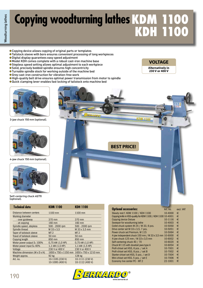 Bernardo general catalog wood NO.: 2596 - Page 192