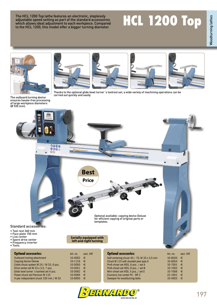 Bernardo general catalog wood NR.: 2596 - Strona 199