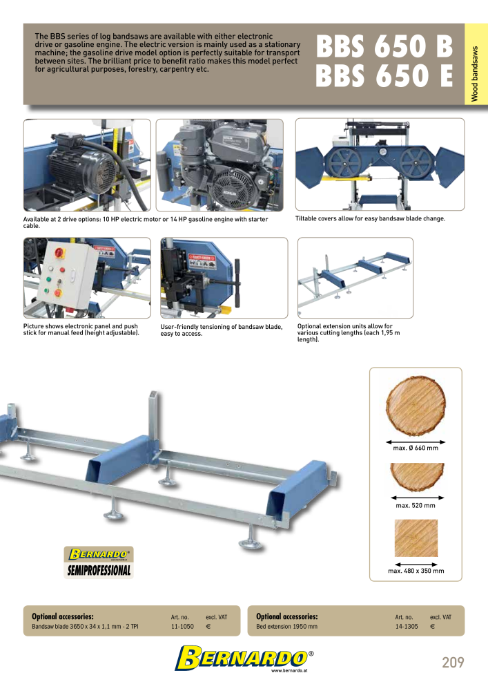 Bernardo general catalog wood NO.: 2596 - Page 211