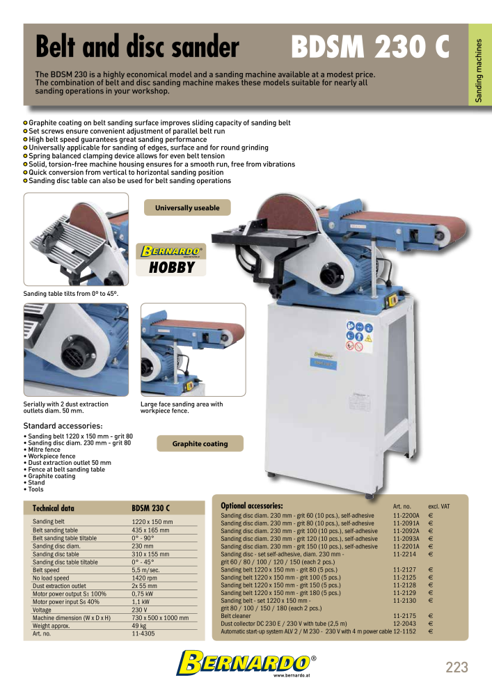 Bernardo general catalog wood NR.: 2596 - Strona 225