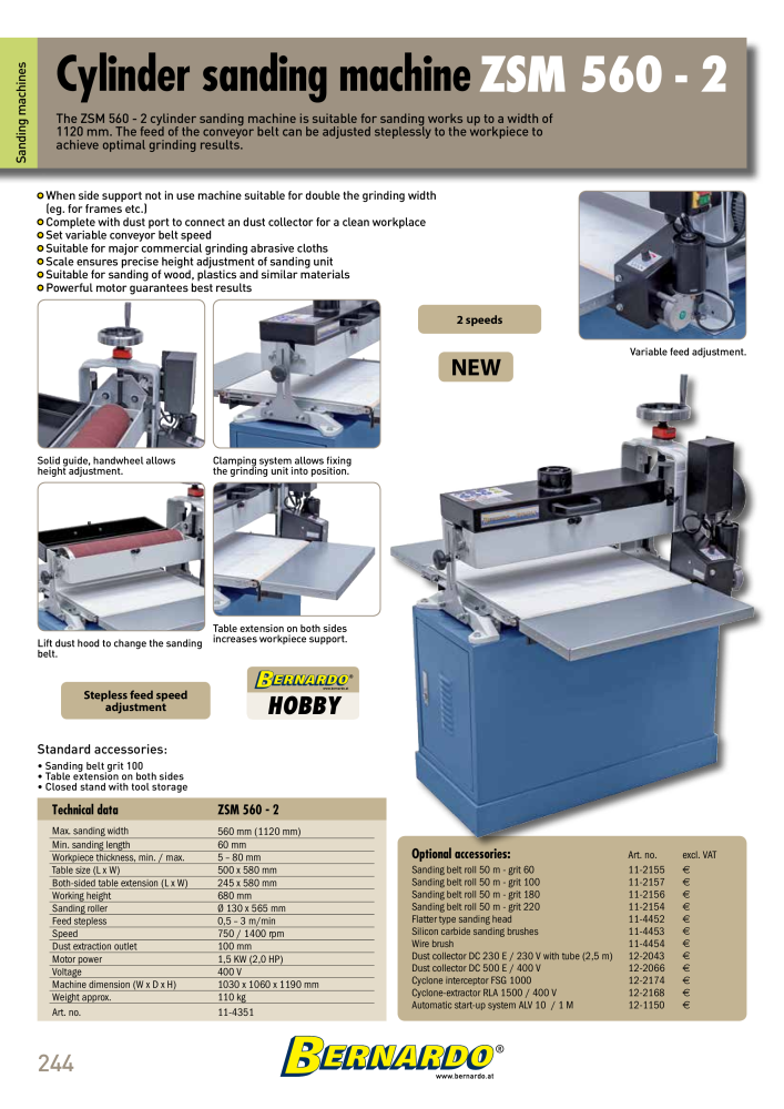 Bernardo general catalog wood NR.: 2596 - Strona 246