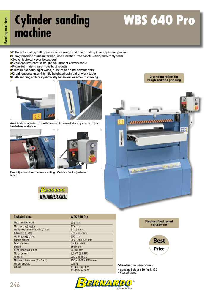 Bernardo general catalog wood NR.: 2596 - Strona 248