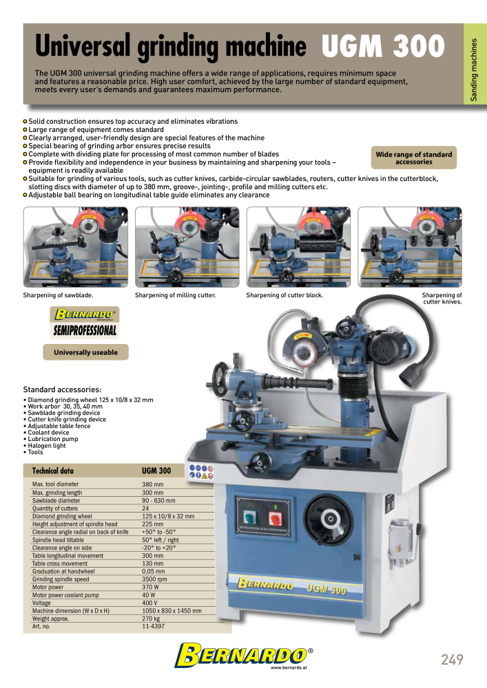 Bernardo general catalog wood NR.: 2596 - Seite 251