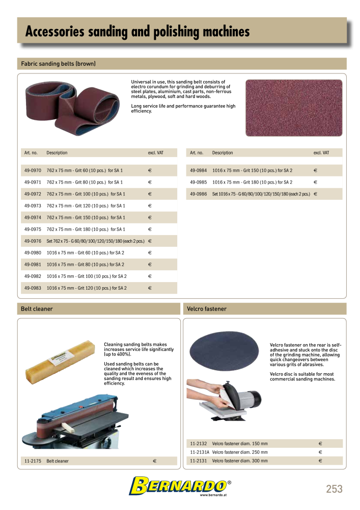 Bernardo general catalog wood NR.: 2596 - Strona 255