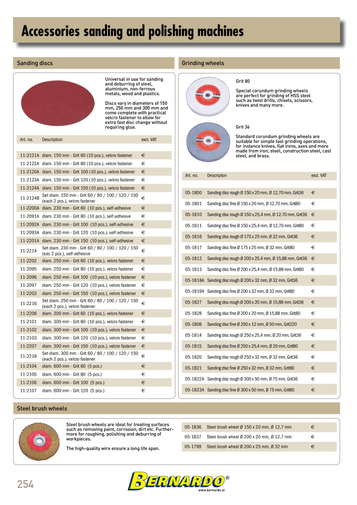 Bernardo general catalog wood NO.: 2596 - Page 256