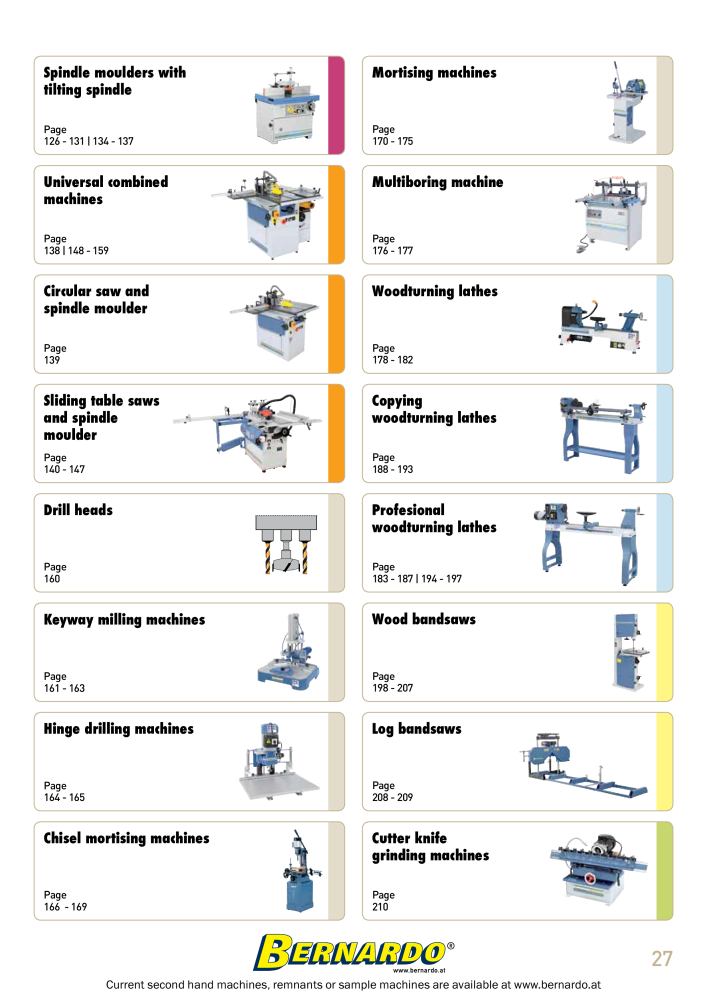 Bernardo general catalog wood NR.: 2596 - Strona 29