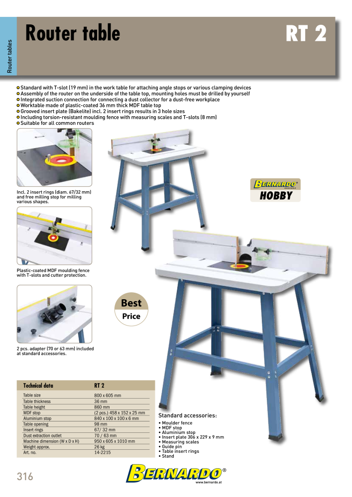 Bernardo general catalog wood NR.: 2596 - Strona 318