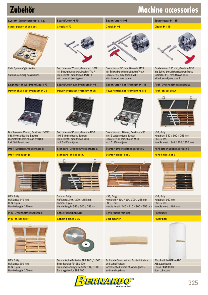 Bernardo general catalog wood Č. 2596 - Strana 327