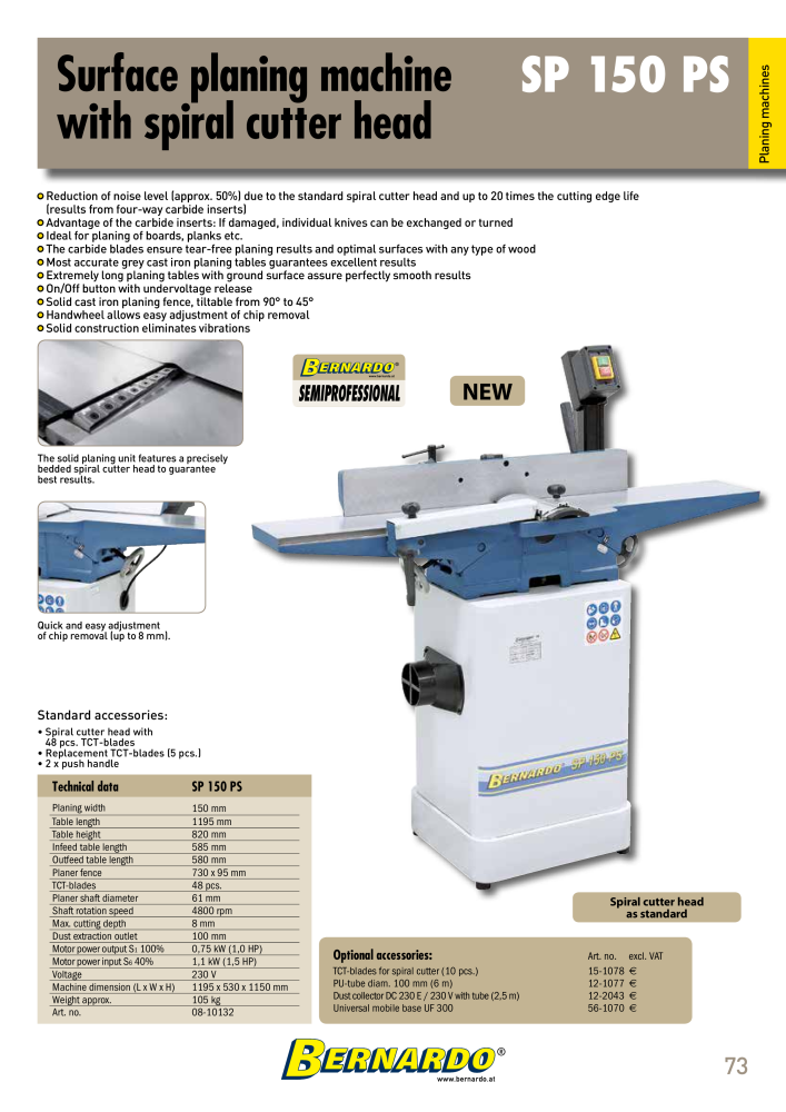 Bernardo general catalog wood NO.: 2596 - Page 75