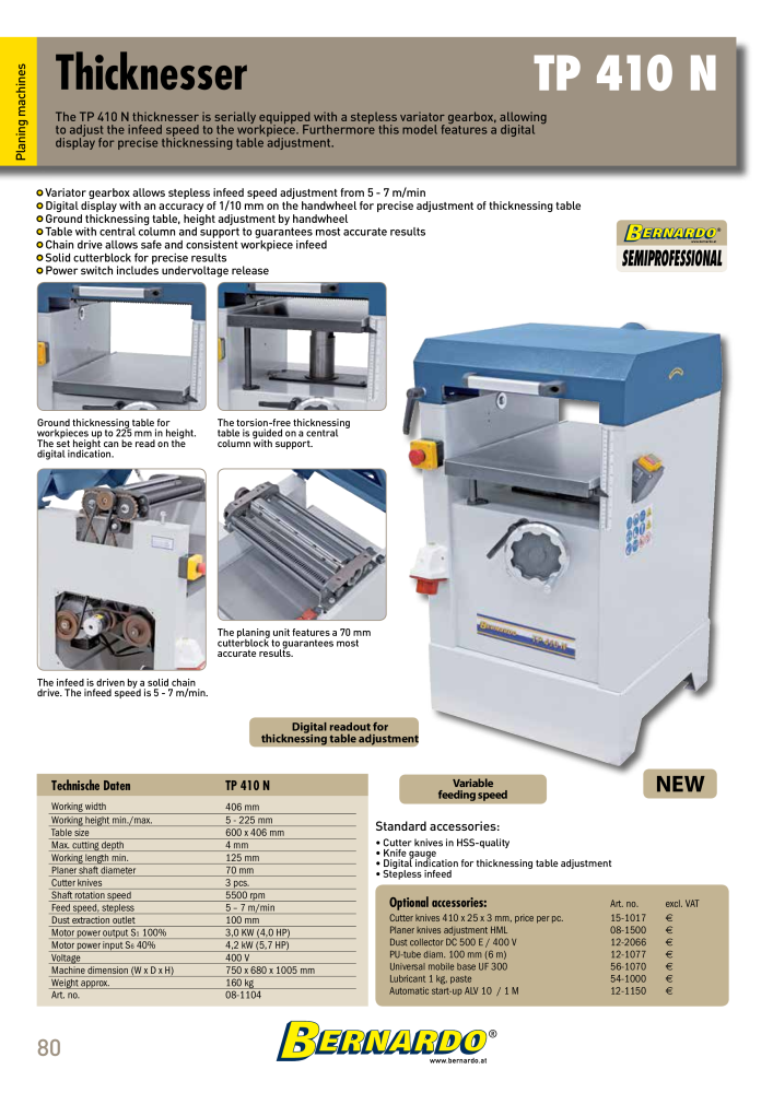 Bernardo general catalog wood NO.: 2596 - Page 82