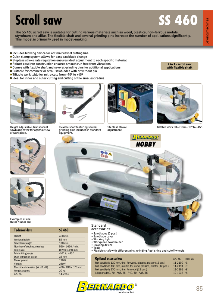 Bernardo general catalog wood NR.: 2596 - Strona 87