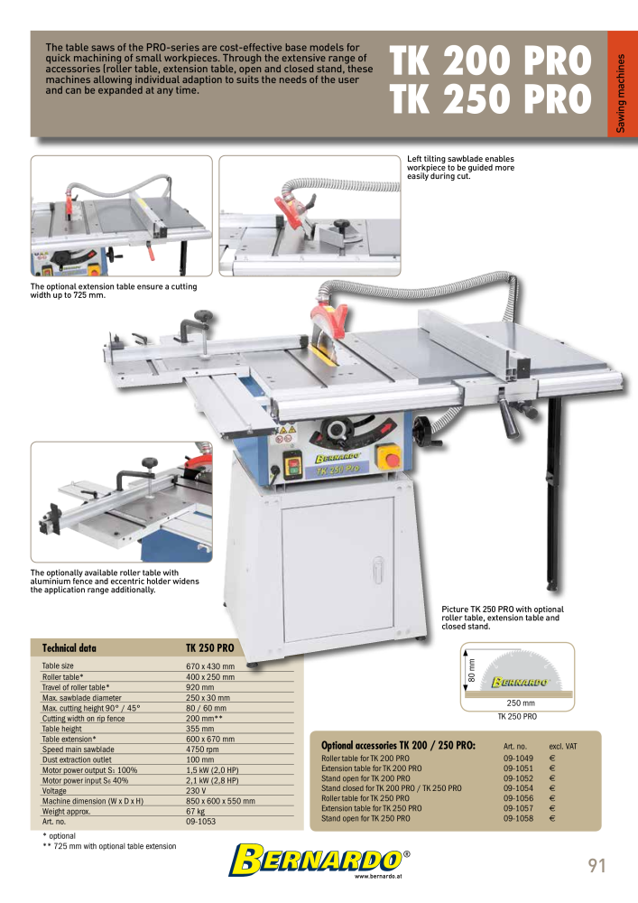 Bernardo general catalog wood NO.: 2596 - Page 93