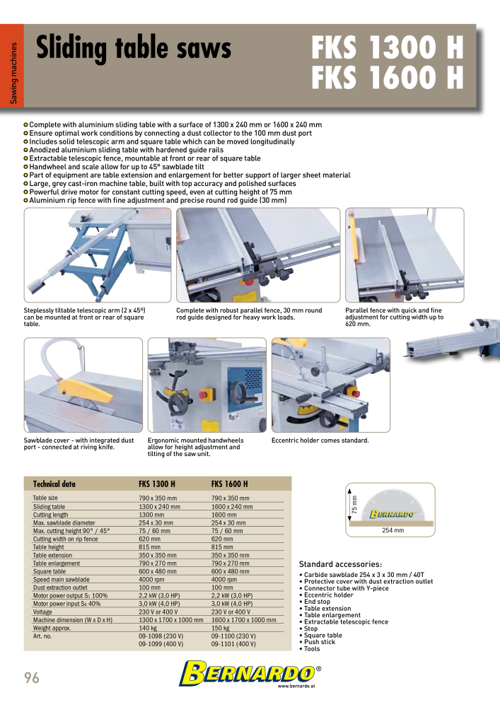 Bernardo general catalog wood NR.: 2596 - Strona 98