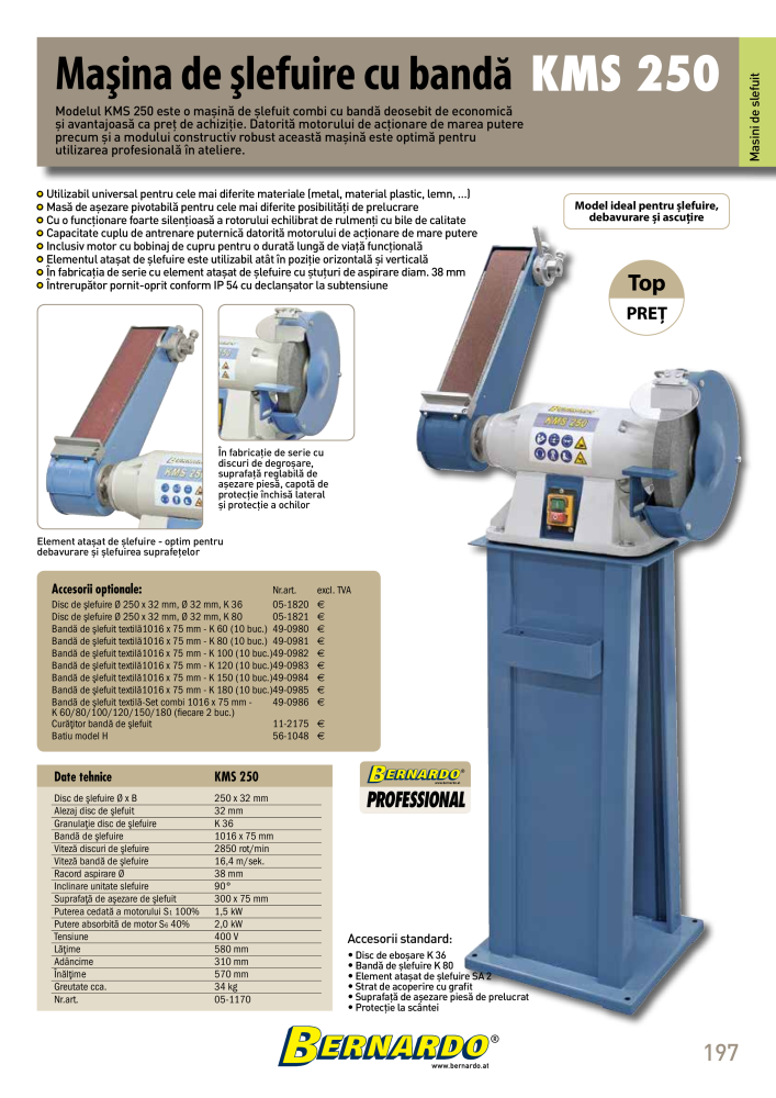 Catalogul general Bernardo NR.: 2597 - Strona 199