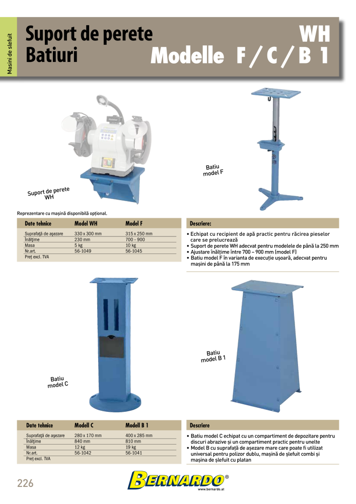 Catalogul general Bernardo NR.: 2597 - Pagina 228