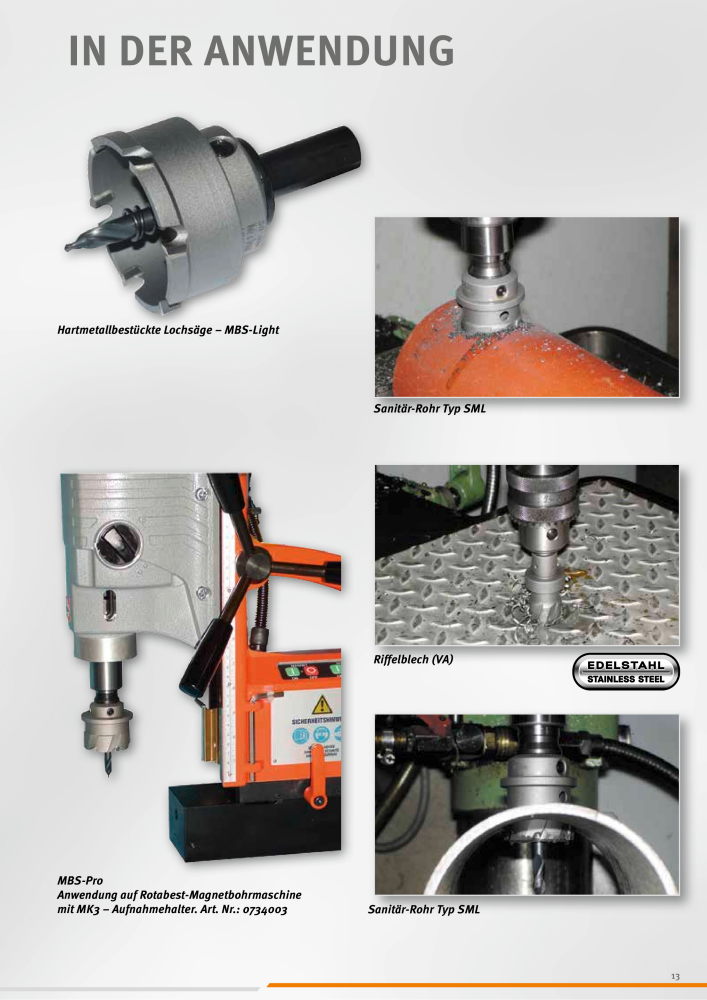 ALFRA Katalog Zerspannungstechnik NO.: 260 - Page 13