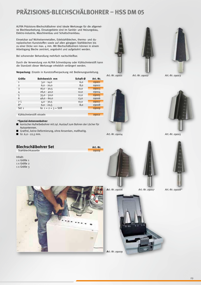 ALFRA Katalog Zerspannungstechnik NR.: 260 - Seite 29