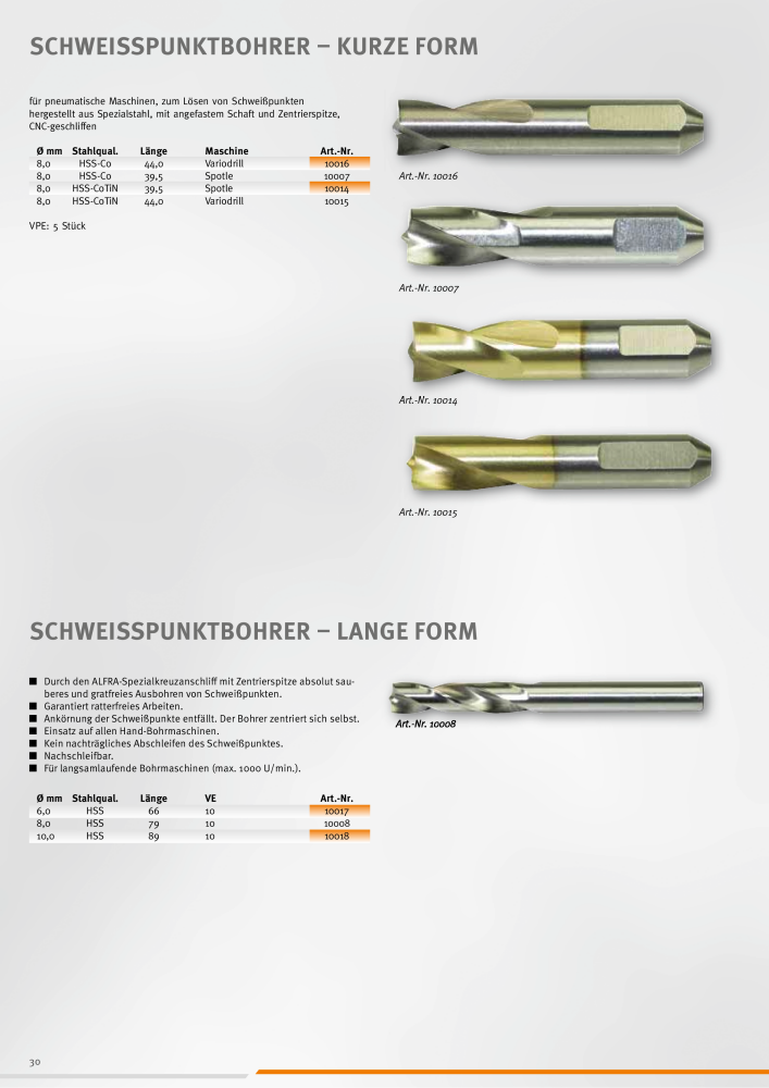 ALFRA Katalog Zerspannungstechnik NR.: 260 - Seite 30