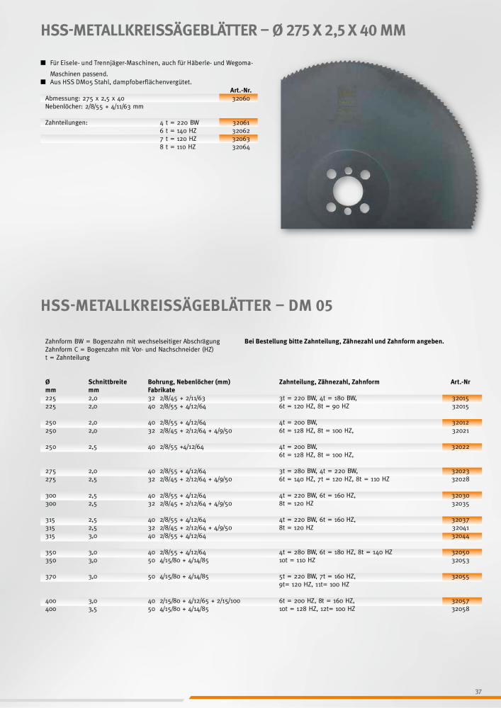 ALFRA Katalog Zerspannungstechnik NR.: 260 - Seite 37