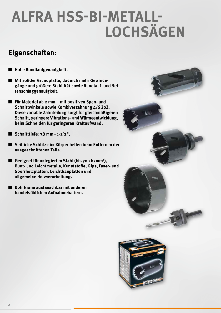 ALFRA Katalog Zerspannungstechnik NR.: 260 - Seite 6