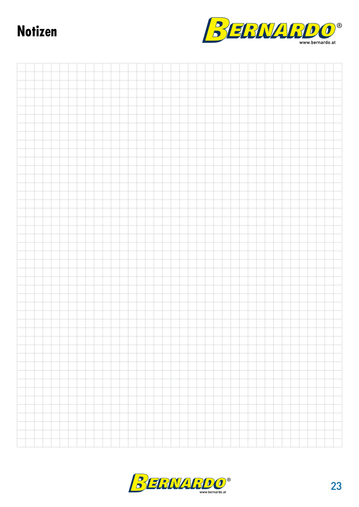 Bernardo Gesamtkatalog Schutzeinrichtungen NR.: 2600 - Seite 25