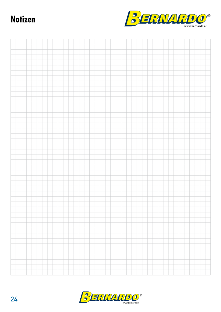 Bernardo Gesamtkatalog Schutzeinrichtungen NR.: 2600 - Seite 26