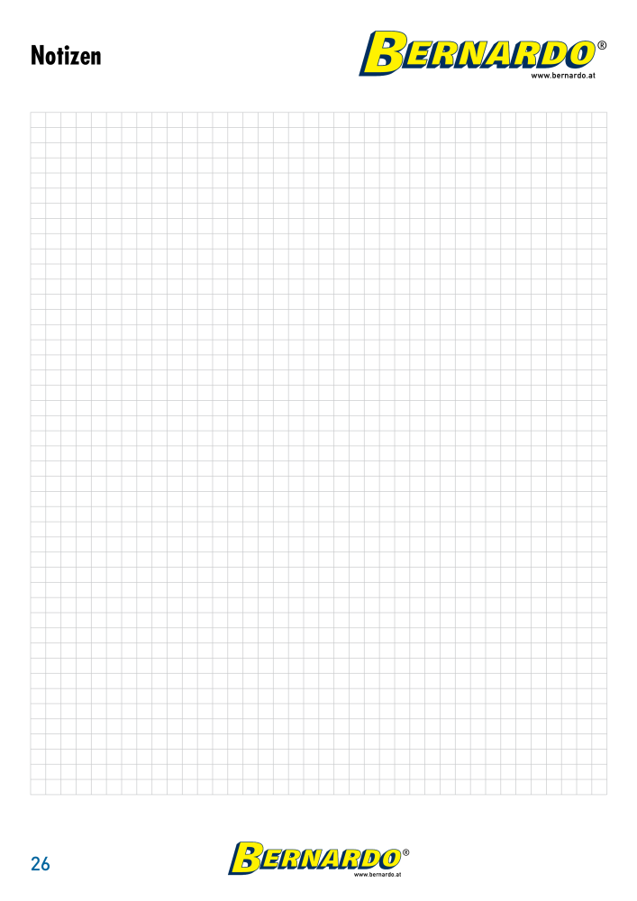 Bernardo Gesamtkatalog Schutzeinrichtungen NO.: 2600 - Page 28