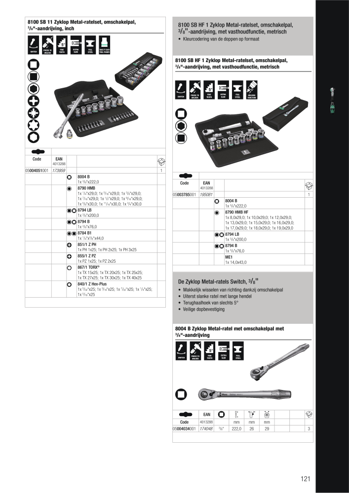 WERA hoofdcatalogus NR.: 2641 - Pagina 121