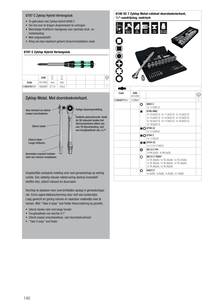 WERA hoofdcatalogus NR.: 2641 - Side 140