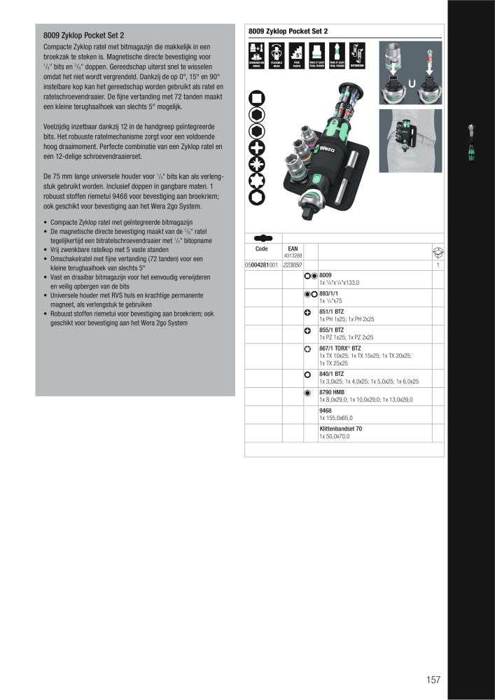 WERA hoofdcatalogus NR.: 2641 - Pagina 157