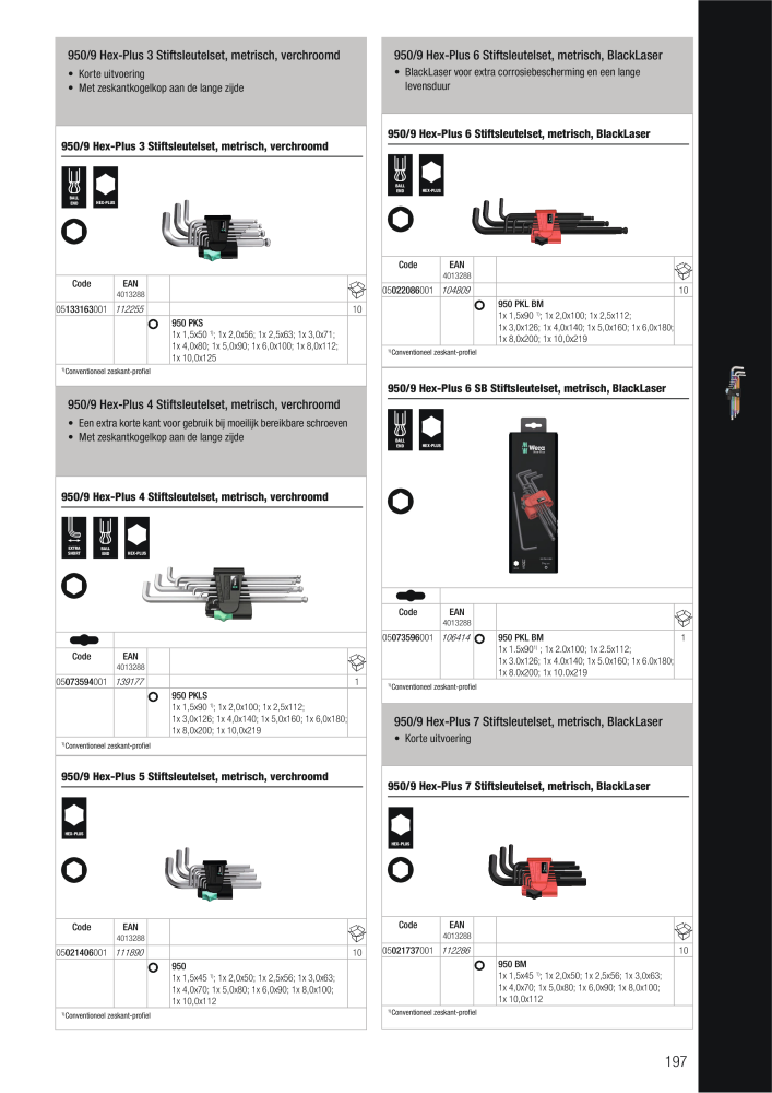 WERA hoofdcatalogus NR.: 2641 - Pagina 197