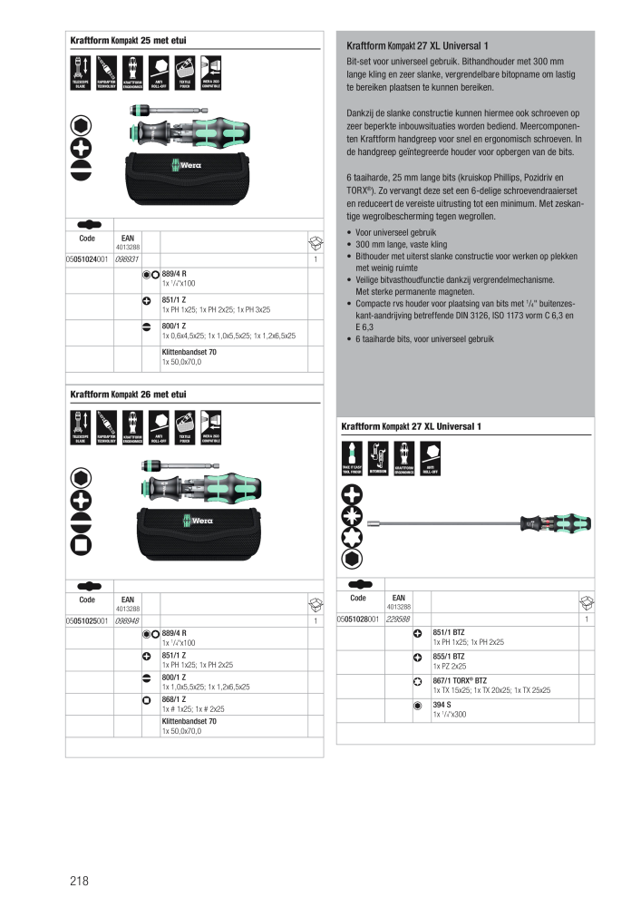 WERA hoofdcatalogus n.: 2641 - Pagina 218