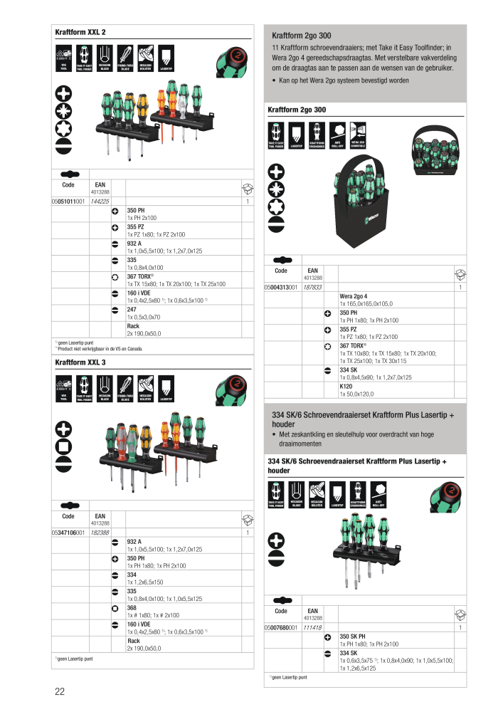 WERA hoofdcatalogus NR.: 2641 - Strona 22