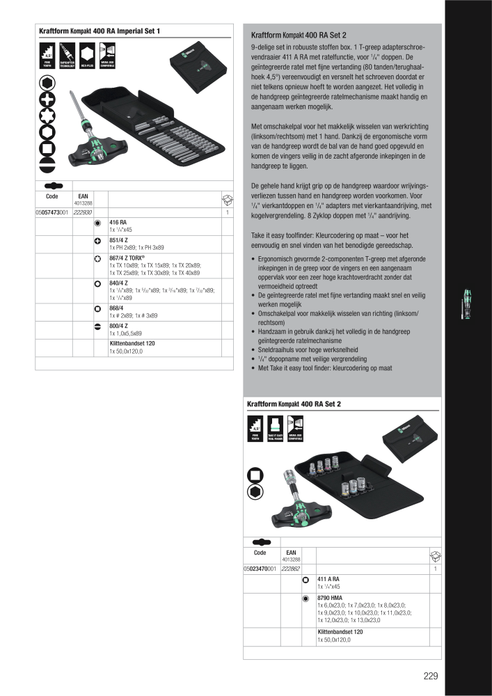 WERA hoofdcatalogus NR.: 2641 - Pagina 229