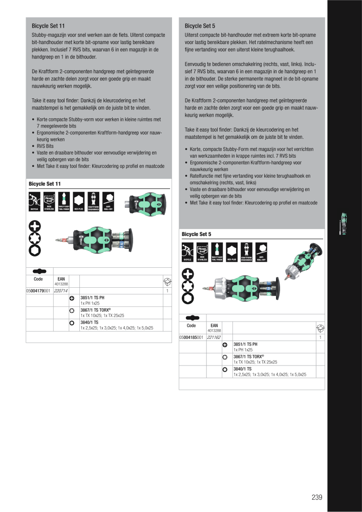 WERA hoofdcatalogus NR.: 2641 - Side 239