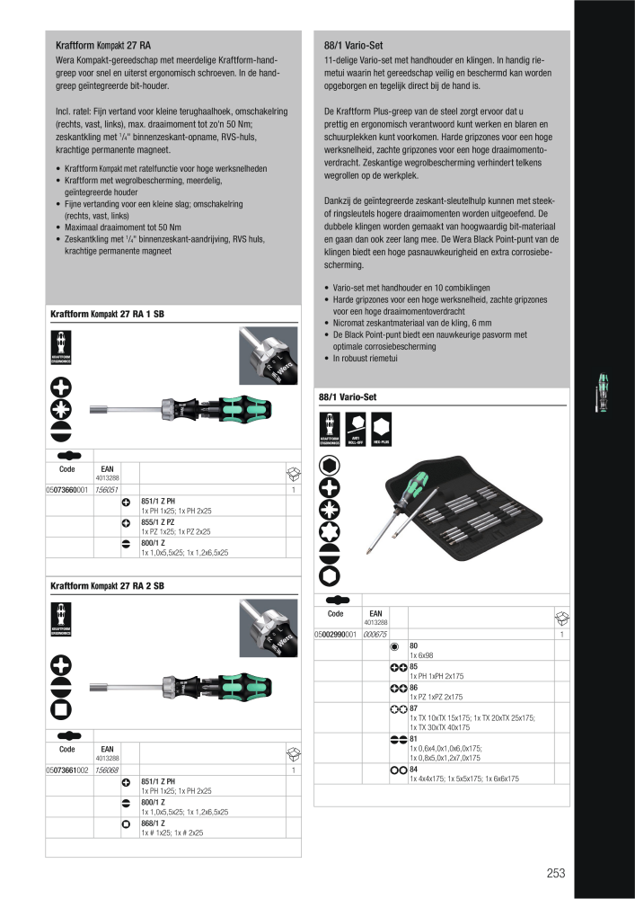 WERA hoofdcatalogus NR.: 2641 - Pagina 253